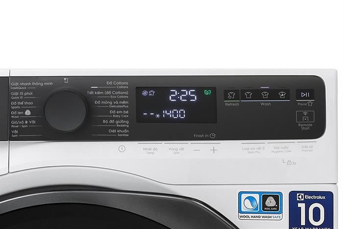 Máy Giặt Electrolux UltimateCare 700 Inverter 10 Kg EWF1043R7WC&nbsp;